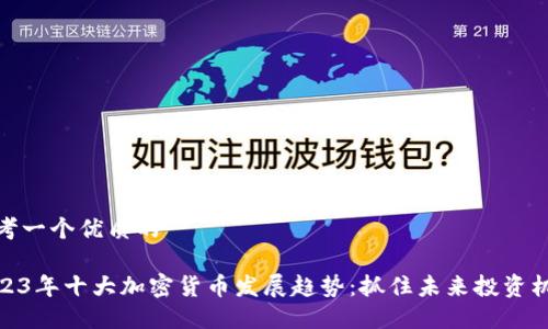 思考一个优质的

2023年十大加密货币发展趋势：抓住未来投资机会